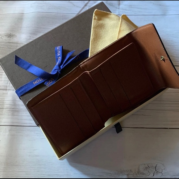 💯 %AUTHENTIC LUIS VUITTON MONOGRAM ELIZE WALLET - Picture 7 of 10